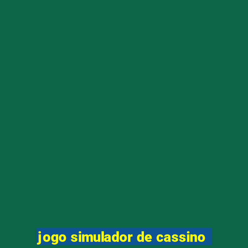 jogo simulador de cassino